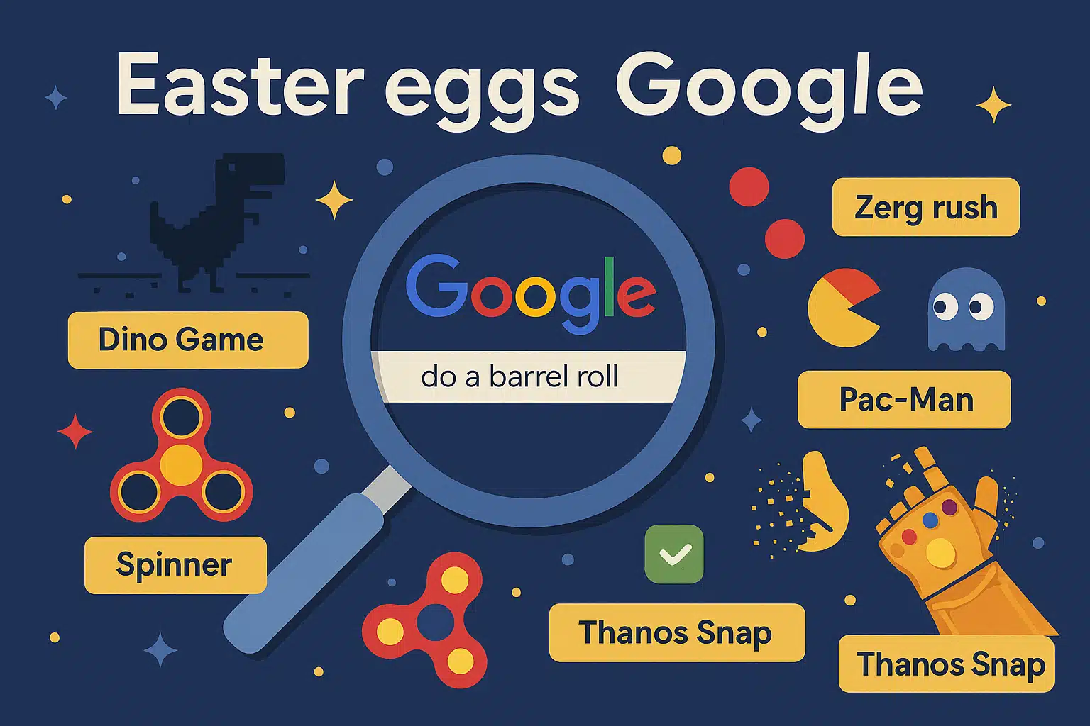 Easter eggs Google : les secrets cachés du moteur de recherche